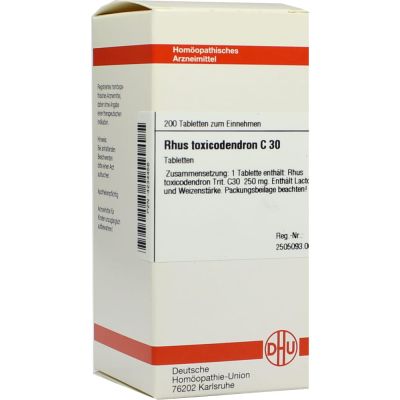 RHUS TOXICODENDRON C 30 Tabletten