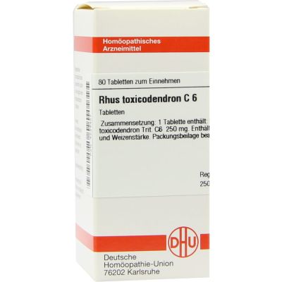 RHUS TOXICODENDRON C 6 Tabletten