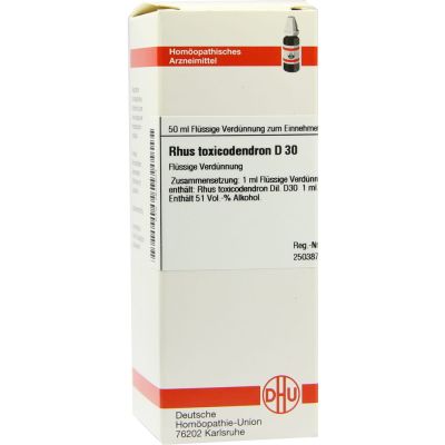 RHUS TOXICODENDRON D 30 Dilution