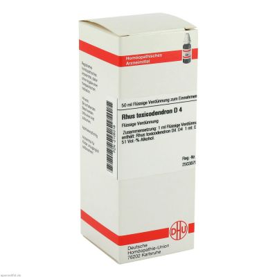 RHUS TOX D 4 Dilution