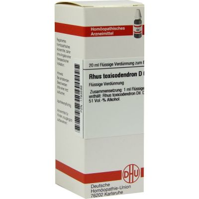 RHUS TOXICODENDRON D 6 Dilution