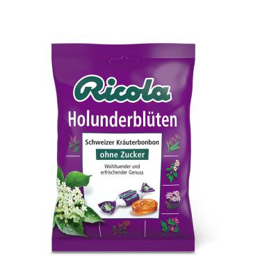 RICOLA o.Z.Beutel Holunderblüten Bonbons