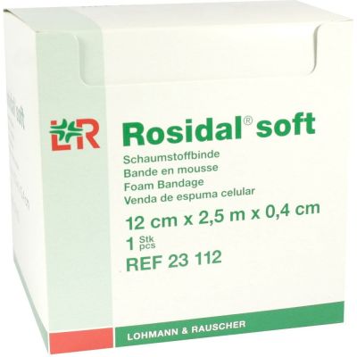 ROSIDAL Soft Binde 12x0,4 cmx2,5 m