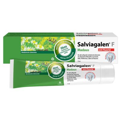 Salviagalen F Madaus Zahncreme mit Fluorid