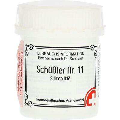 SCHÜSSLER Nr.11 Silicea D 12 Tabletten