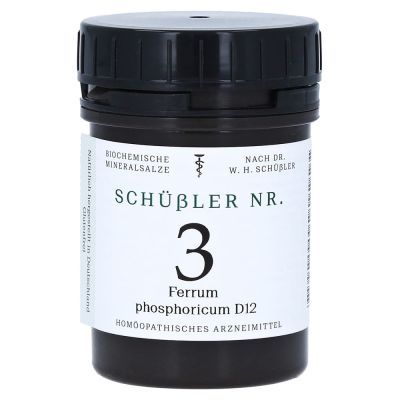 SCHÜSSLER Nr.3 Ferrum phosphoricum D 12 Tabletten