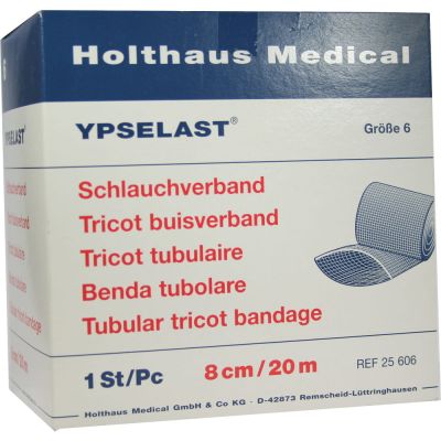 SCHLAUCHVERBAND Ypselast Gr.6 20 m weiss