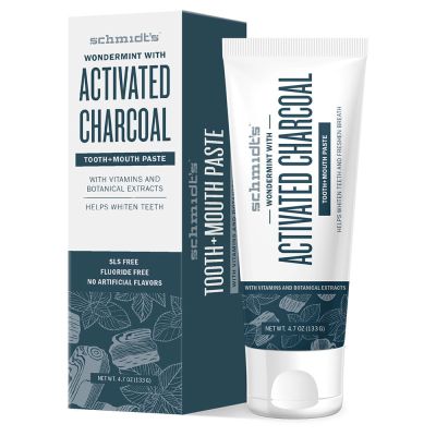 SCHMIDTS Zahnpasta activated Charcoal