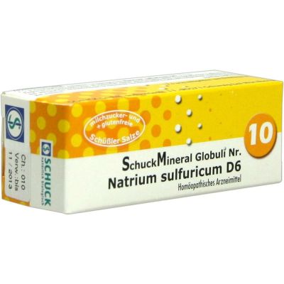 SCHUCKMINERAL Globuli 10 Natrium sulfuricum D6