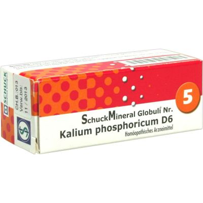 SCHUCKMINERAL Globuli 5 Kalium phosphoricum D6