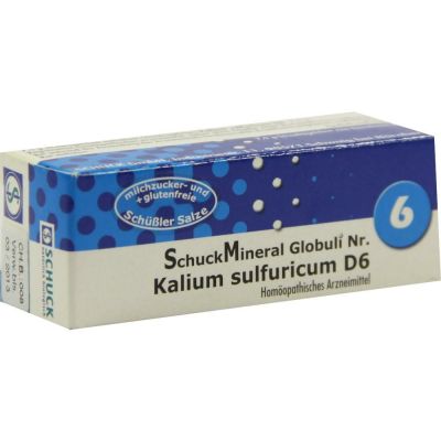 SCHUCKMINERAL Globuli 6 Kalium sulfuricum D6