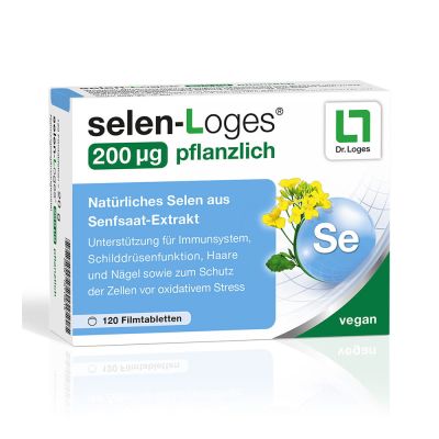 SELEN-LOGES 200 myg pflanzlich Filmtabletten