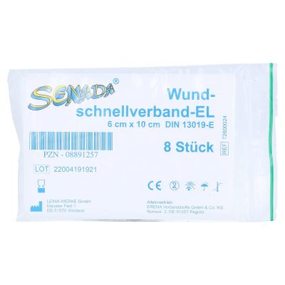 SENADA Wundschnellverband 6x10 cm