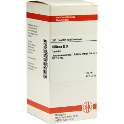 SILICEA D 3 Tabletten