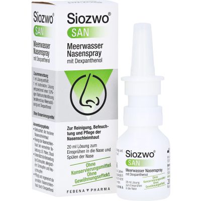 SIOZWO SAN Meerwasser Nasenspray m.Dexpanthenol