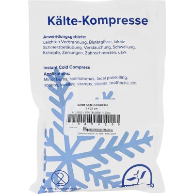 SOFORT-KÄLTE Kompresse 15x21 cm