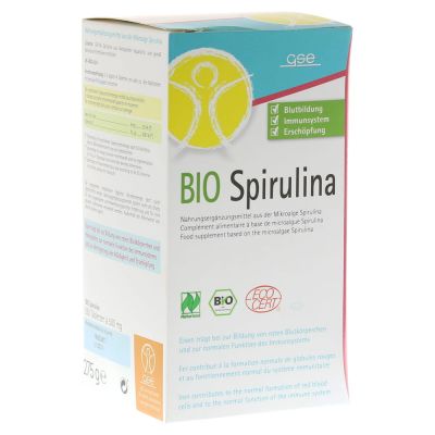 Bio Spirulina Naturland 500 mg