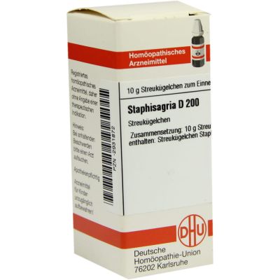 STAPHISAGRIA D 200 Globuli