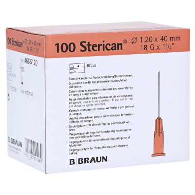 Sterican Kanülen 18GX1 1/2 1.2X40mm