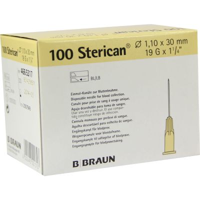 STERICAN Kanülen 19 Gx1 1/4 1,1x30 mm