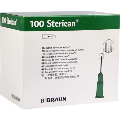 STERICAN Kanülen 21 Gx7/8 0,8x22 mm stumpf