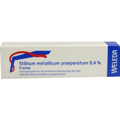 STIBIUM METALLICUM PRAEPARATUM 0,4% Creme