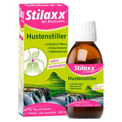 Stilaxx Hustenstiller bei Reizhusten für Erwachsene