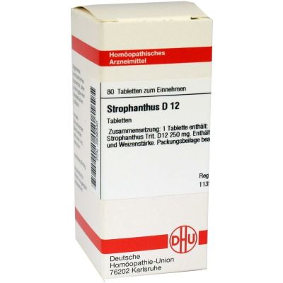 STROPHANTHUS D 12 Tabletten