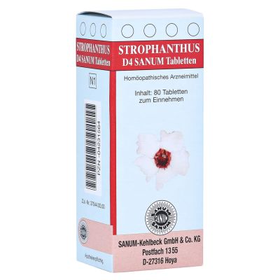 Strophanthus D 4 Sanum Tabletten