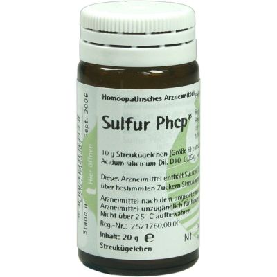 SULFUR PHCP Globuli