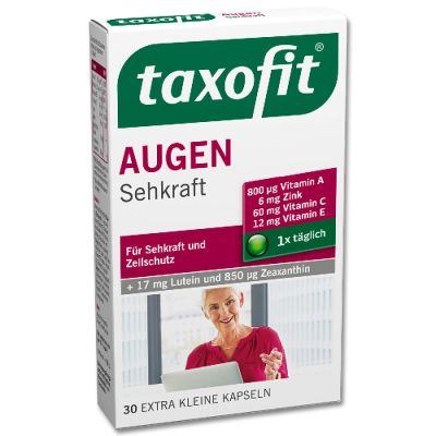 TAXOFIT Augen Sehkraft Kapseln