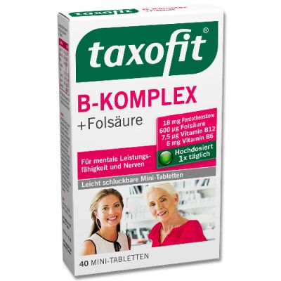 taxofit B-Komplex + Folsäure