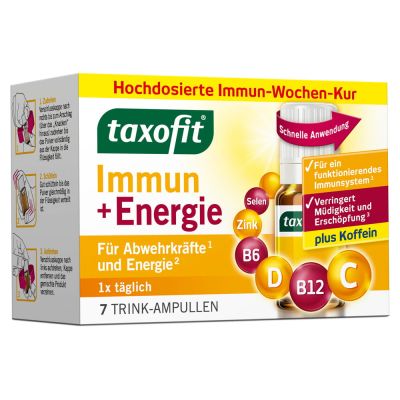 TAXOFIT Immun&Energie Trinkampullen