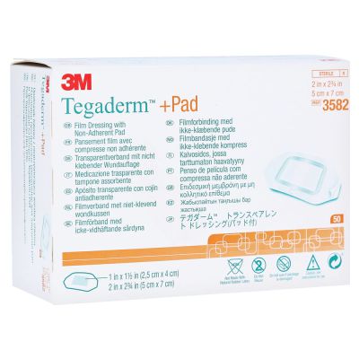 TEGADERM 3M Plus Pad 5x7 cm Fertigverb.3582