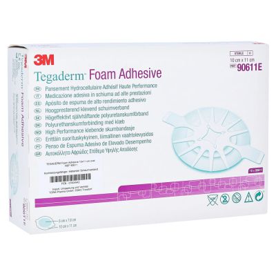 TEGADERM Foam Adhesive 10x11 cm oval 90611