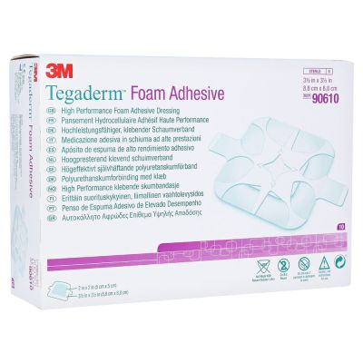 TEGADERM Foam Adhesive 8,8x8,8 cm 90610