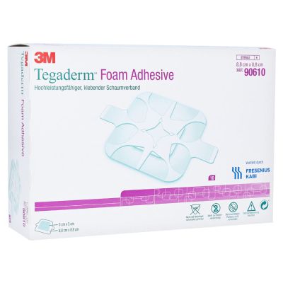 TEGADERM Foam Adhesive FK 8,8x8,8 cm 90610