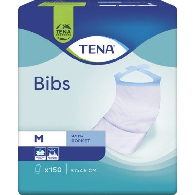 TENA BIB Schutzserviette S/M