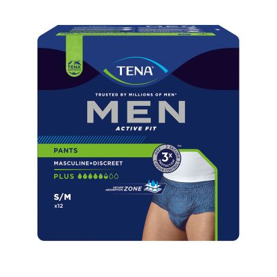 TENA MEN Act.Fit Inkontinenz Pants plus L/XL blau