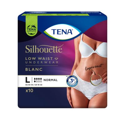 TENA Silhouette Normal blanc Gr. L