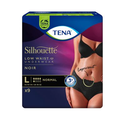 TENA Silhouette Normal Noir Gr. L