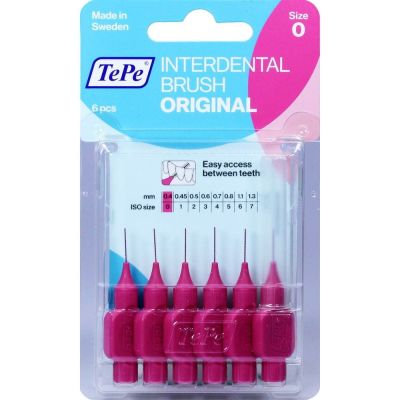 TEPE Interdentalbürste 0,4mm pink