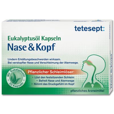 TETESEPT Eukalyptusöl Kapseln Nase & Kopf