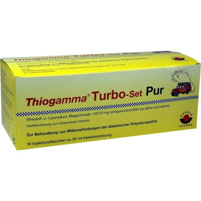 THIOGAMMA Turbo Set Pur Injektionsflaschen