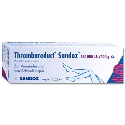 Thrombareduct Sandoz 180000 Gel internationale Einheit