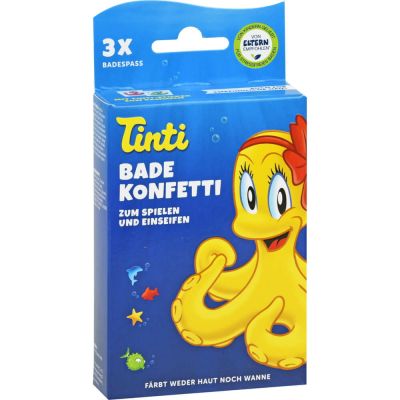 TINTI Badekonfetti 3er Pack DisplaySchale