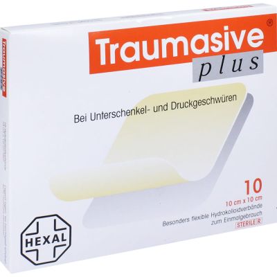 TRAUMASIVE plus 10x10 cm Hydrokoll.steril