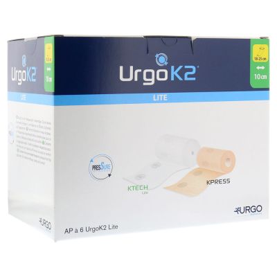 URGOK2 Lite Kompr.Syst.10cm Knöchelumf.18-25cm