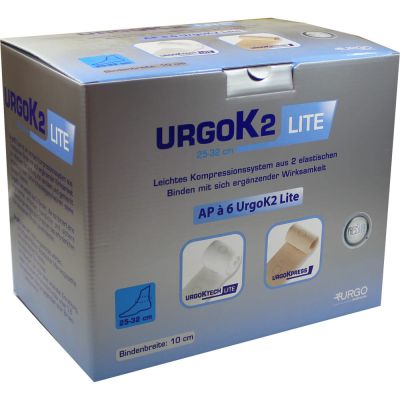 URGOK2 Lite Kompr.Syst.10cm Knöchelumf.25-32cm