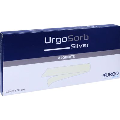 URGOSORB Silver 2,5x30 cm Tamponade